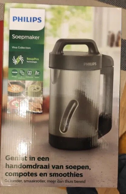 Blender chauffant Philips Soupmaker HR2203/80 pour préparer des soupes rapides