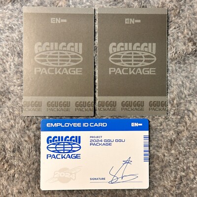 Jake Official ID Card & Instant Photo 2pcs Enhypen 2024 Ggu Ggu