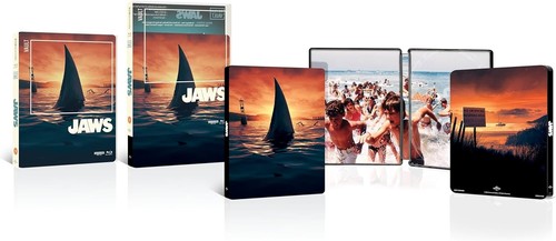 Jaws - The Vault Range 4K UHD Blu-Ray Steelbook New Sealed OOP - Picture 3 of 6