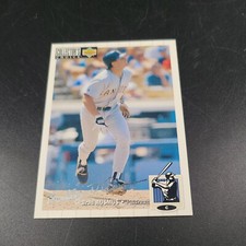 1993 Upper Deck Brad Ausmus #43 Rookie San Diego Padres Baseball Card. rookie card picture
