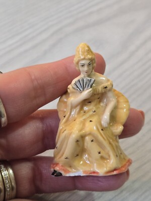 Wade Jessie van Hallen Lady - Pompador Miniatur Figur Vintage 