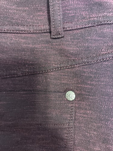 Athleta Bettona Classic Mini 2 In 1 Tight Plum Black Womens Size Small Purple - Picture 3 of 13