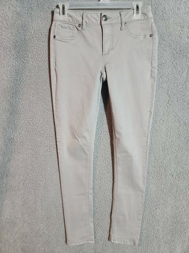Womens Maurices Jeggings Gray Size 