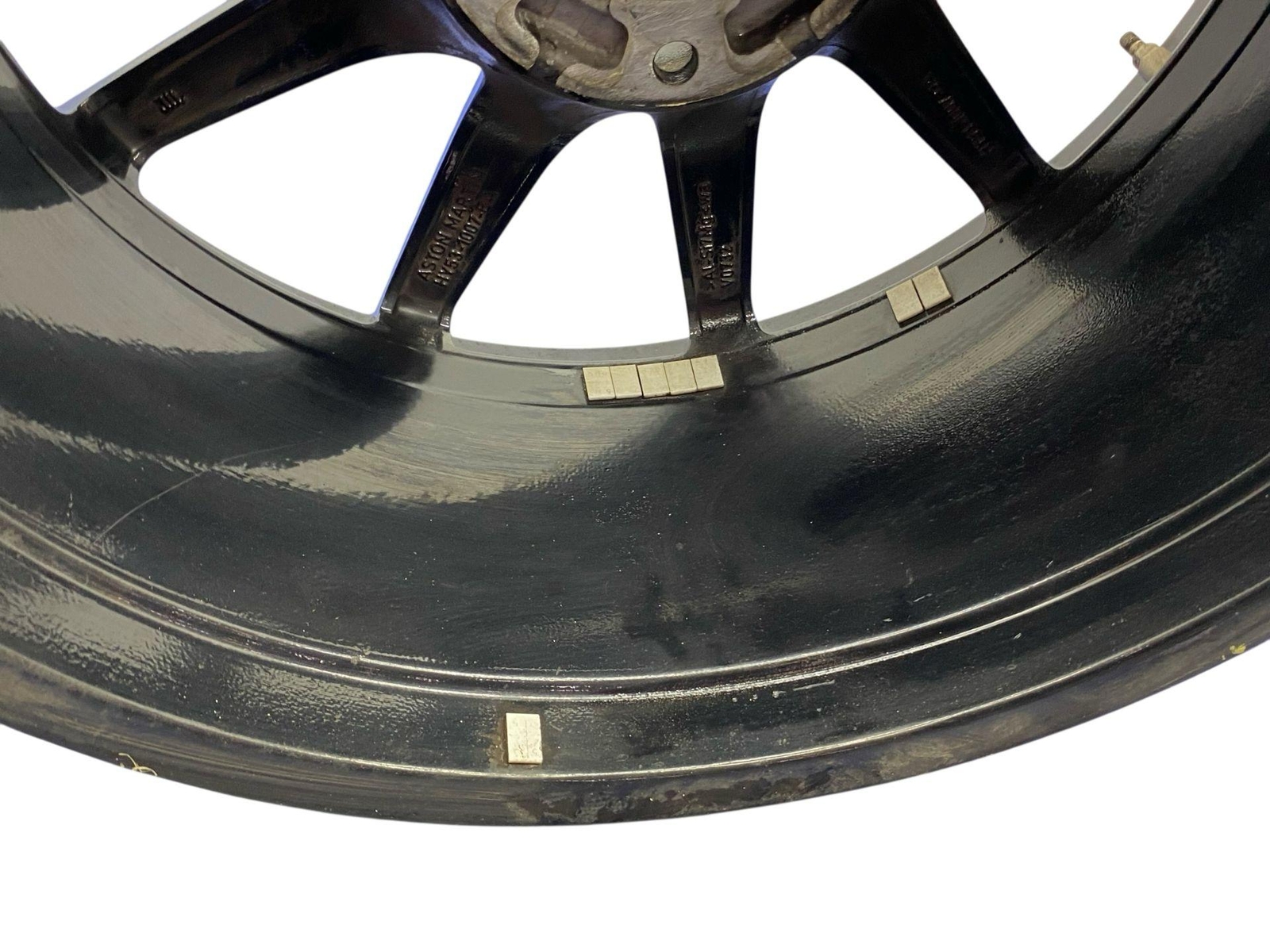 2019-2023 ASTON MARTIN VANTAGE 20X9 10 SPOKE FRONT LEFT WHEEL RIM | BLACK *WARP*