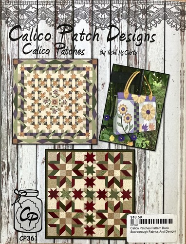 Calico Patches By Vicki McCarty 2019 with Tumbler Ruler - Picture 2 of 4