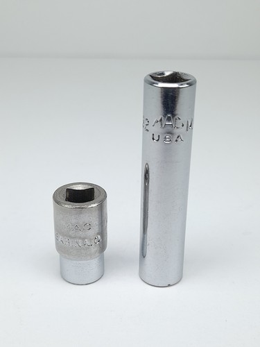MAC USA - 1/4" Drive - 9/32" DEEP MD96 G2, & 9/32" SHALLOW M96 6 Point Sockets