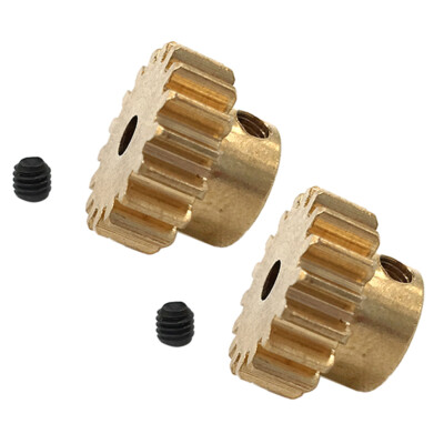 2x 3,175mm 17T Motor Zahnrad Ritzel Zahnrad für WLtoys 1:12 RC Auto LKW Zubehör
