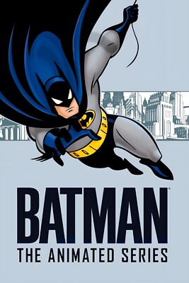 1992 Batman The Animated Series Poster 11X17 DC Mark Hamill Kevin