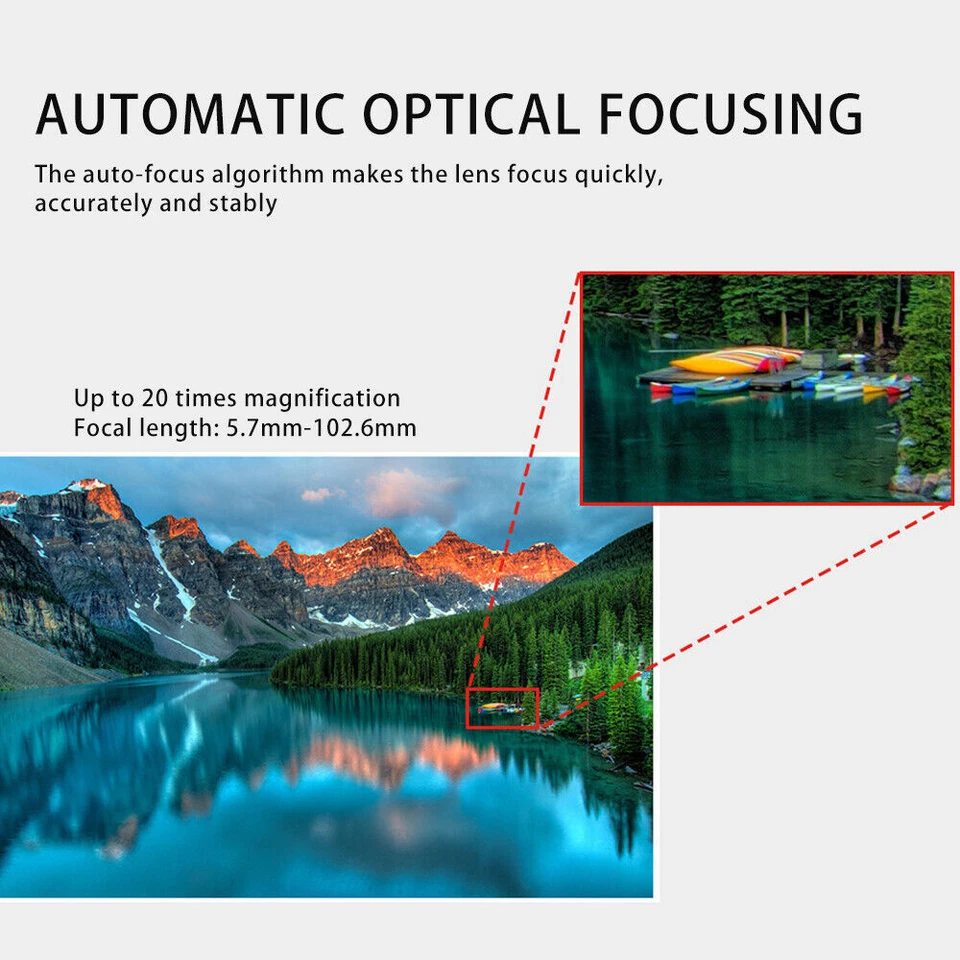 Lente de enfoque zoom automático 20X 2,0 MP 1080P HD-SDI menú OSD CAJA CCTV SDI CameraSx Foto 4 de 4