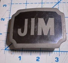 Jim belt buckle AS SHOWN BUCKLE ONLY FOR UP TO 1 3/4" BELT