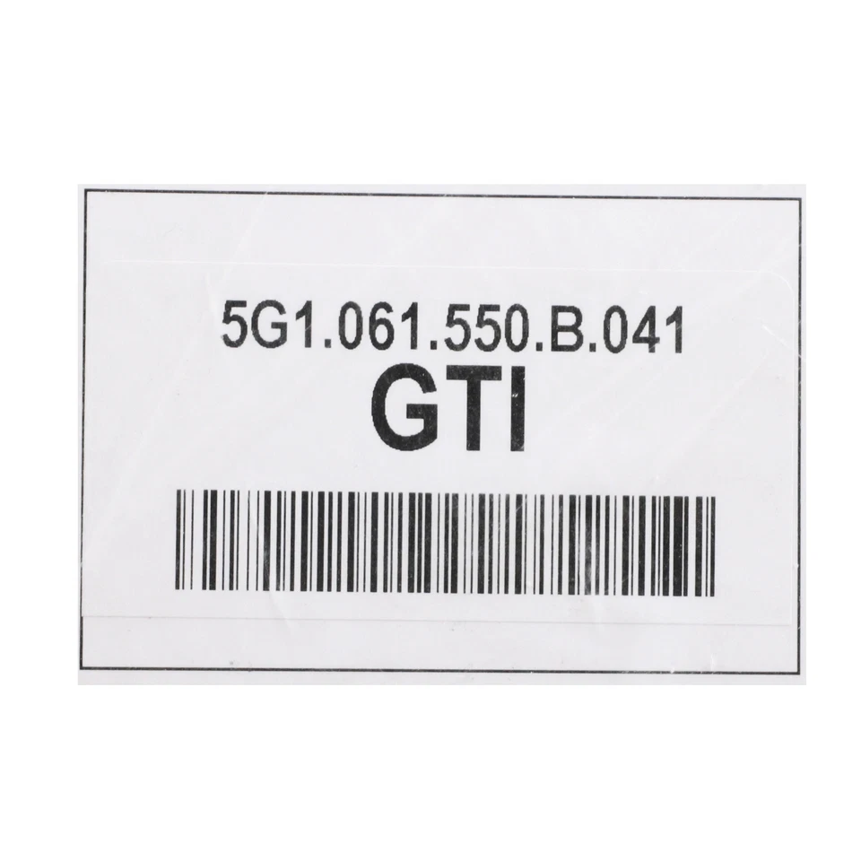 NEW 2015-2023 VW Volkswagen GTI MK7 All Season Rubber Monster Mats Set GENUINE - Image 3 of 3