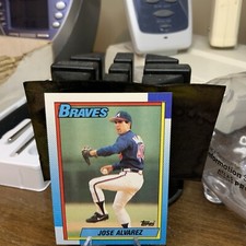 Jose Alvarez - 1990 Topps #782 - Atlanta Braves Baseball Card