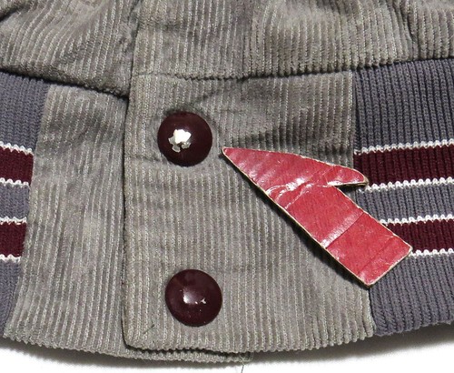 vtg JOHNSON HAWKS ICE HOCKEY Team Jacket 2XL Corduroy 80s Minnesota Saint Paul - Picture 12 of 13