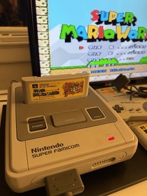 Super Famicom SFC SNES Console 4 Mario Games Tested and Works Japan