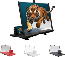 Screen Magnifier Version, 2026 New 3D HD Screen Magnifier for Cell Phone with Fo