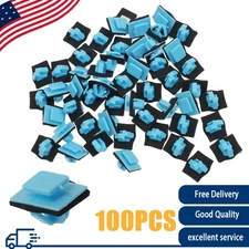 100Pcs Rocker Panel Retainer Moulding Clips Fastener for Kia Hyundai
