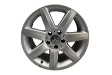 03-12 Mercedes R230 SL500 SL600 8.5 X R17 17" Wheel Rim Silver 2304010902 Oem