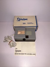 Vintage Spiratone Film Cutter Illuminated 35mm Photography Made In Austria