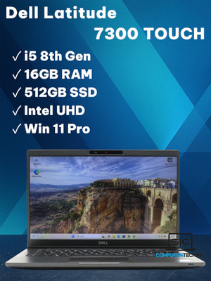 Dell Latitude 7300   i5-8365U 16GB RAM 512GB SSD NVMe 13,3'' FullHD Touch LTE