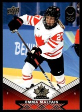 Emma Maltais Card #95 2025-26 Upper Deck Tim Hortons Team Canada