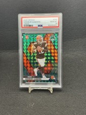 2025 Panini Mosaic 302 Shedeur Sanders Green Rookie PSA 10 📈🔥 BROWNS
