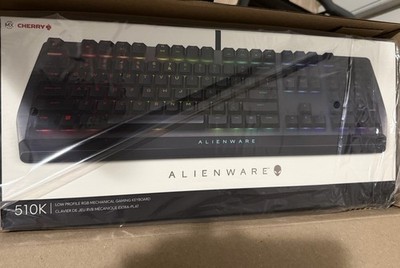 Alienware 510K Low Profile Mechanical Gaming Keyboard RGB Wired Cherry MX Red