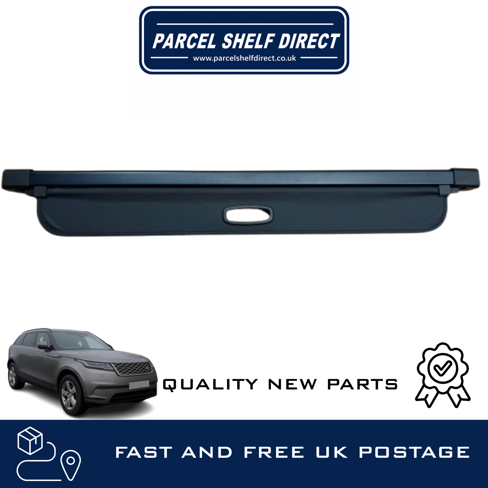 RANGE ROVER VELAR PARCEL SHELF / LOAD COVER / LUGGAGE COVER 2017-2025 *NEW*