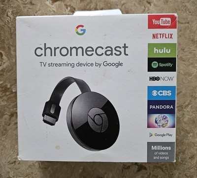 Google Chromecast 2nd Generation TV Digital Media Streaming Device & Box NC2-6A5