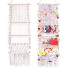 Headband Holder Bow Organizer for Girls, Boho Hair Tool Accessories Organizer...