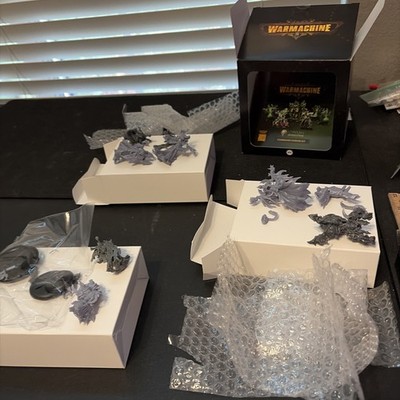 Warmachine: Cryx Necrofactorium Command Starter - for parts as is