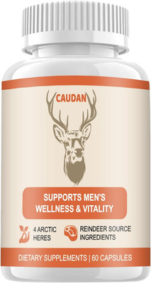 Men'S Vitality Supplement, Arctic Herb & Reindeer Organ Blend   Daily Support...