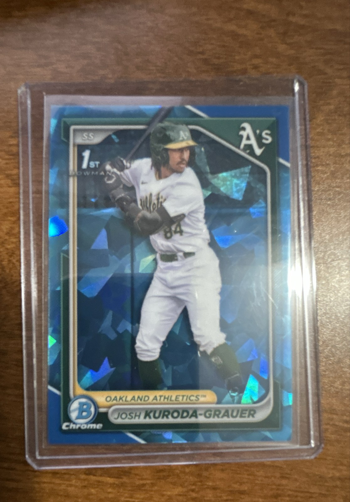 2024 Bowman Chrome Draft Sapphire Edition - Josh Kuroda-Grauer #BDC-54 (RC)