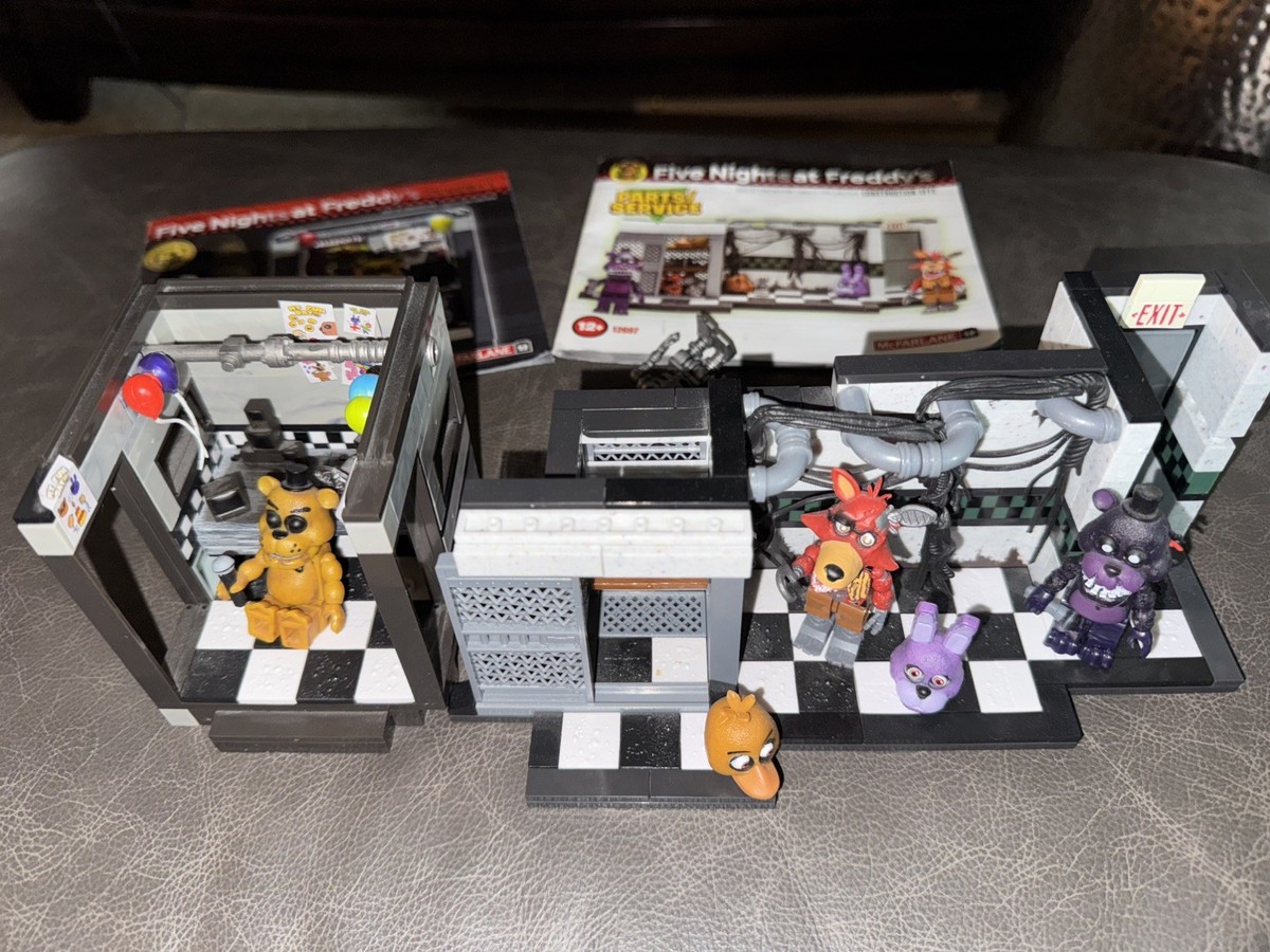 Parts And Service Set Five Nights at Freddy's FNAF McFarlane