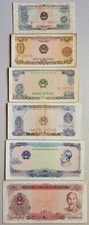 Vietnam 5 Hao - 50 Dong 1976, Set of 6