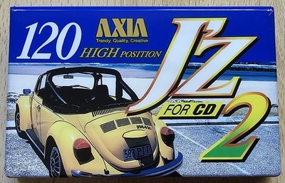 AXIA (Fuji) J'z 2 120 - 120 Minuten Kassette!! Extra lang - rare Japan