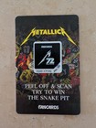 Official Metallica M72 World Tour 2025 Exclusive Fan Card — Tour Picks Edition — photo 2