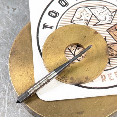 Hand Tap 0-72 NS 2-Flute Spiral Point Sharp! Hy-Pro HSS Machinist