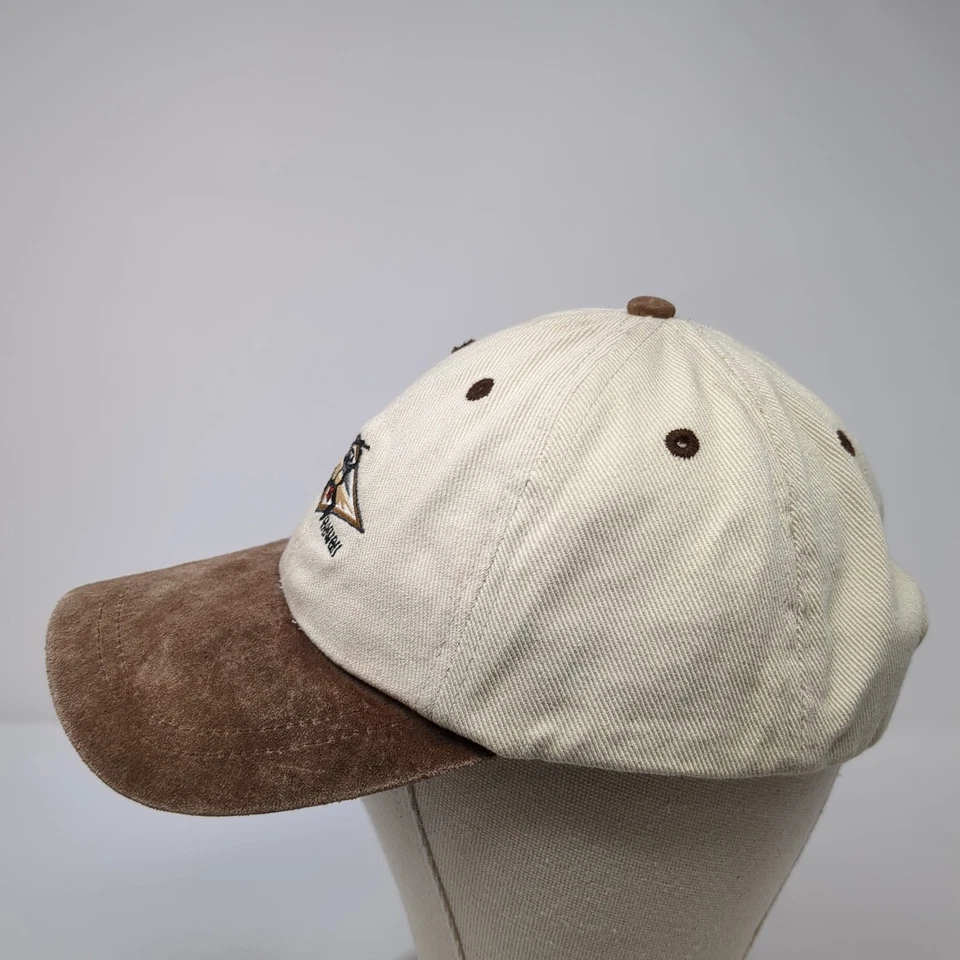 Sombrero Hawaii Slideback Beige Talla Única Ajustable Bordado Colorblock Foto 3 de 4