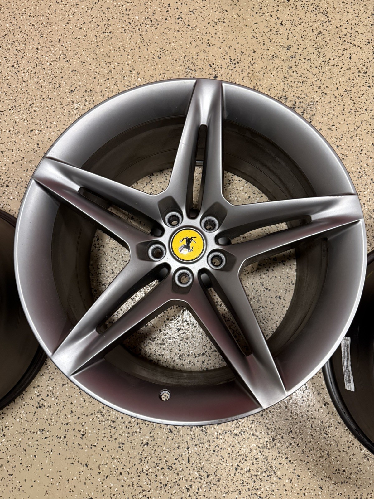 Ferrari SF90 Stradale Front Wheels Set Gray