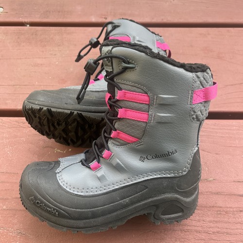 COLUMBIA Girls Bugaboo Celsius Winter Snow Boots Waterproof Insulate Size 3 Girl - Picture 6 of 12