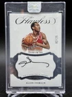 2016-17 Panini Flawless ALLEN IVERSON Auto Autograph Premium Ink 02/25 Jersey #