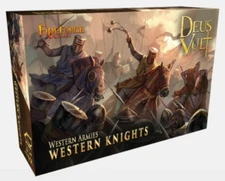 Fireforge Games 28mm Deus Vult: Western Armies Knights (12 Mtd)