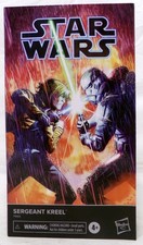 2022 Hasbro Star Wars The Black Series Comic Sergeant Kreel 6  Figure New