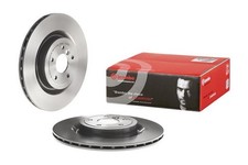 2x BREMBO Bremsscheibe PRIME LINE - UV Coated 09.C209.21 für XF JAGUAR XE X260 2