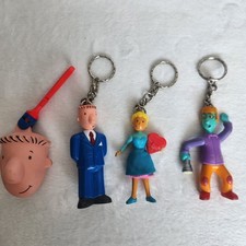 Vintage Doug First Movie McDonalds Skeeter  Patti Happy Meal Keychain Set