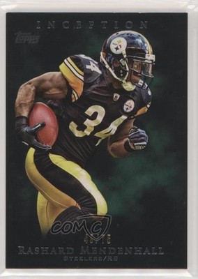 2011 Topps Inception Green 45/75 Rashard Mendenhall #79 06yt