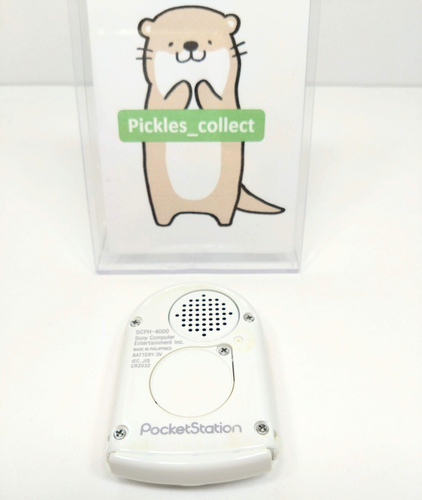 Pocket Station Blanco SCPH-4000 con Caja Toro Probada Sony PS1 PS2 0616A - Imagen 10 de 17