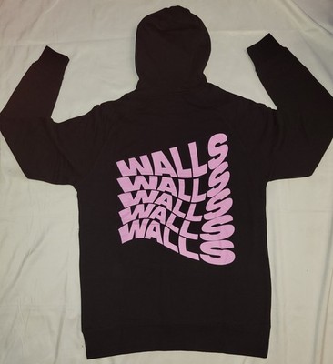 Louis Tomlinson Black Walls Lilac Hoodie Size L Merch As Colour