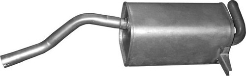 Silenziatore Polmo per Renault Clio III BR0 1 CR0 1 modalità Grand F JP0 - Foto 1 di 1