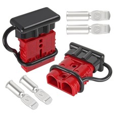 2PCS 2-4 Gauge 175A Battery Quick Connector 12-36V Disconnect Wire Harness Pl...